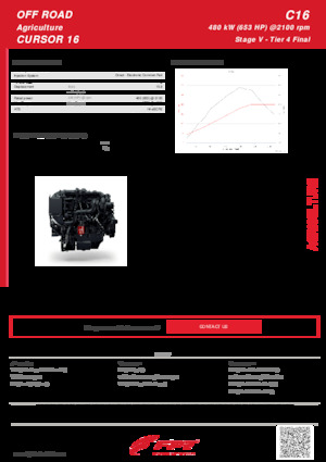 Motorlar FPT Industrial Cursor16 (480 kW)