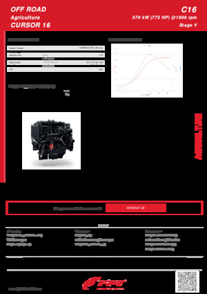 Engines FPT Industrial Cursor16 (570 kW)