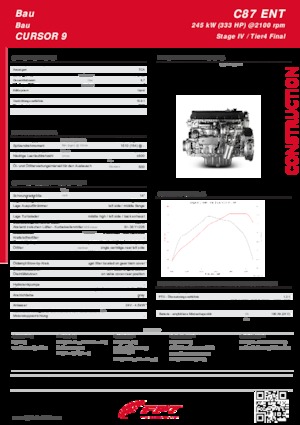 Motorlar FPT Industrial Cursor87 ENT (245 kW)