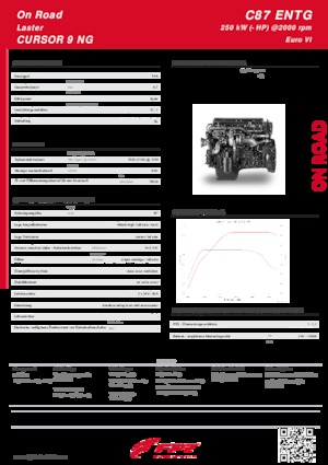 Motorlar FPT Industrial Cursor87 ENTG (250 kW)