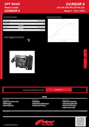 Engines FPT Industrial Cursor9 (245 kW)
