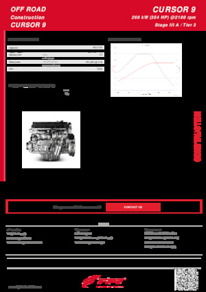 Motorlar FPT Industrial Cursor9 ENT (260 kW)