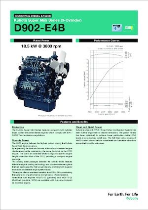 Motorlar Kubota D902-E4B