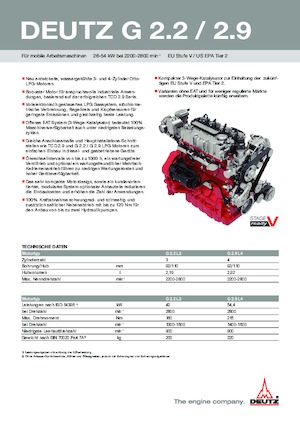 Engines Deutz G 2.9 L4