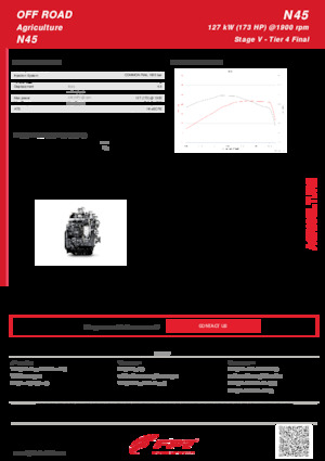Engines FPT Industrial N45 (127 kW)