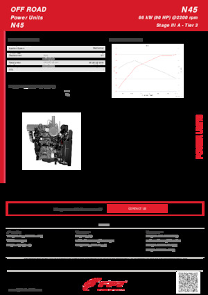 Engines FPT Industrial N45 (66 kW)