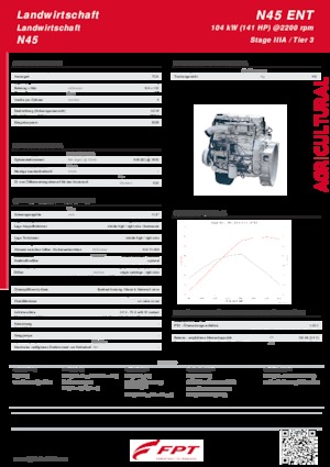 Engines FPT Industrial N45 ENT (89 kW) 