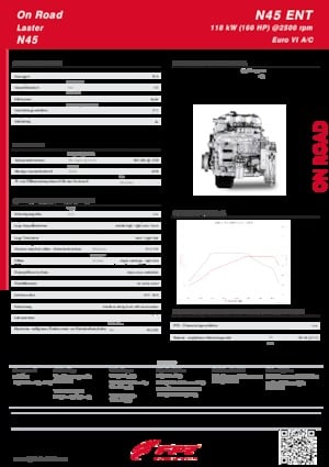 Engines FPT Industrial N45 ENT (118 kW) 