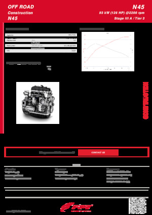 Engines FPT Industrial N45 ENT (93 kW)