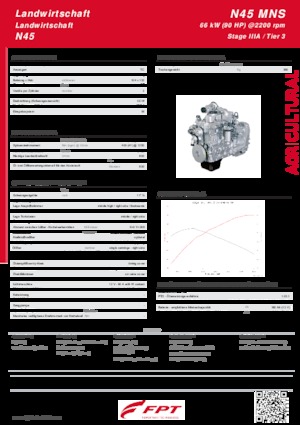 Engines FPT Industrial N45 MNS 