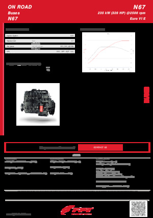 Motorlar FPT Industrial N67 (235 kW)