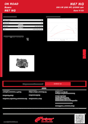 Engines FPT Industrial N67 NG (206 kW)