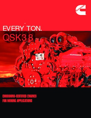 Engines Cummins QSK38-1260