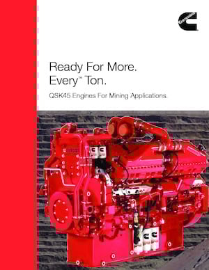 Engines Cummins QSK45-2000 