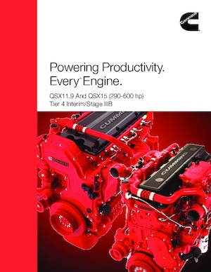 Engines Cummins QSX15 535