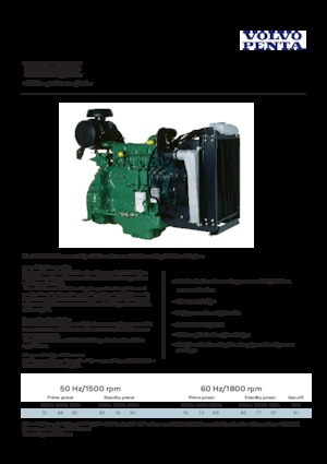 Engines Volvo Penta TAD530GE