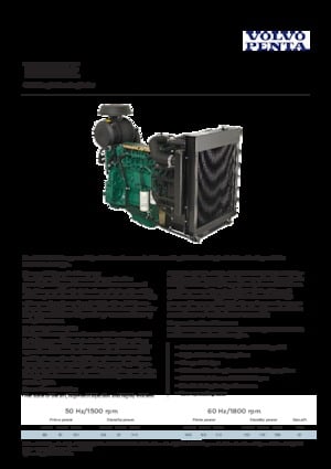 Engines Volvo Penta TAD551GE