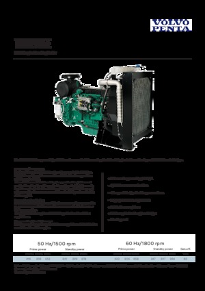 Motorlar Volvo Penta TAD734GE