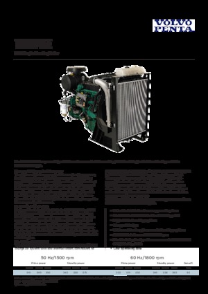 Engines Volvo Penta TAD754GE