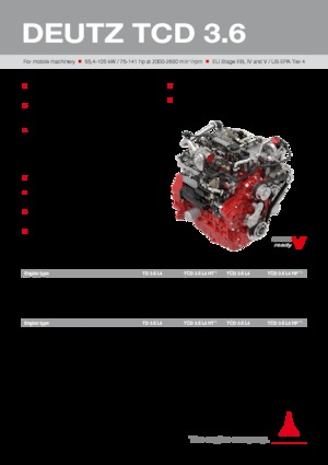 Engines Deutz TD 3.6 L4