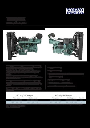 Motorlar Volvo Penta TWD1645GE