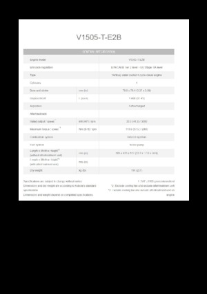 Motorlar Kubota V1505-T-E2B