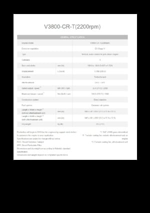Motorlar Kubota V3800-CR-T