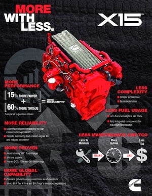 Motorlar Cummins X15