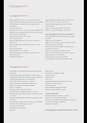 Electric forklifts Linde E20PH triplex