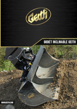 Excavator buckets Geith AT29-1800