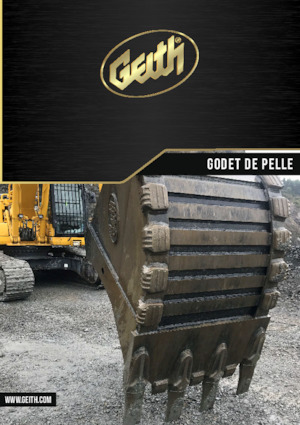 Excavator buckets Geith H14-0600