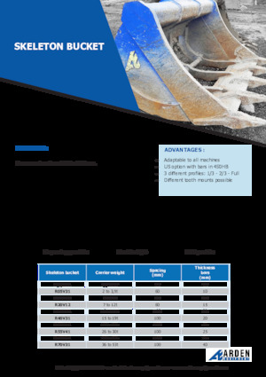 Ekskavatör Kovaleri Arden R30V31S