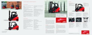Dizel Patlamaya Dayanıklı Forkliftler Linde H30D Beverage 
