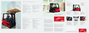 Electric forklifts Linde E45/600H Std.