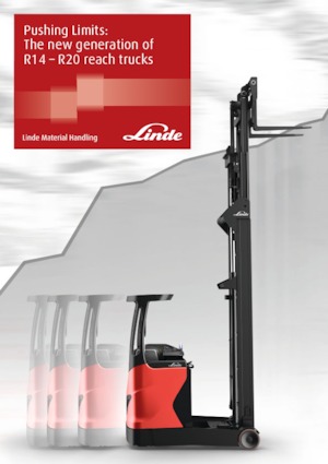 Electric Explosion Proof Reach Trucks Linde R20N
