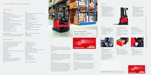 Electric Explosion Proof Reach Trucks Linde R14X High