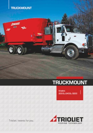 Besleme mikserleri Trioliet 2000L