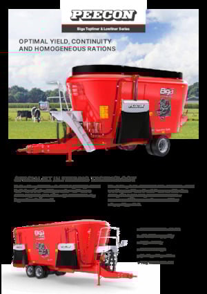 Feed mixers Peecon Biga 19-197/230 Topliner Longlife