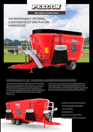 Besleme mikserleri Peecon Biga 19-197/230 Topliner Longlife