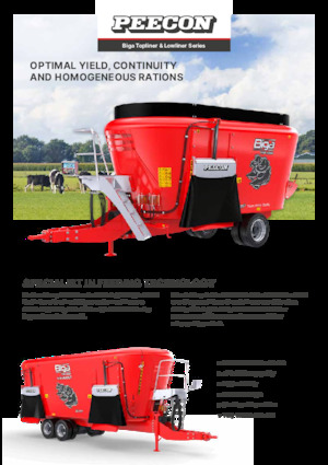 Feed mixers Peecon Biga 30-197/230 Topliner Mammoet Future