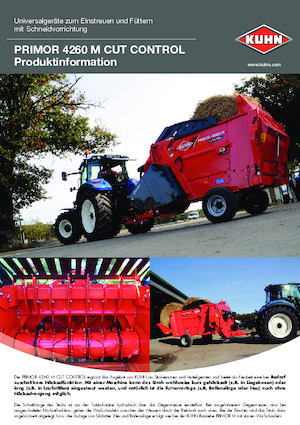 Feed mixers Kuhn Primor 4260 M Cut Control