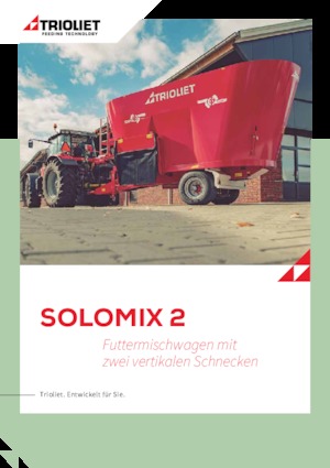 Feed mixers Trioliet Solomix 2 1200 VLL-B
