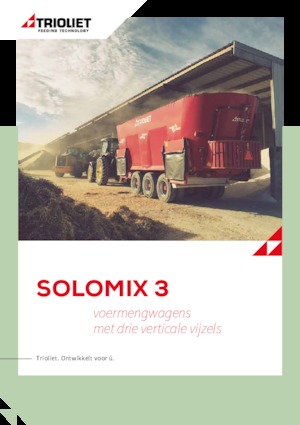 Feed mixers Trioliet Solomix 3 3600 VLX-K-T
