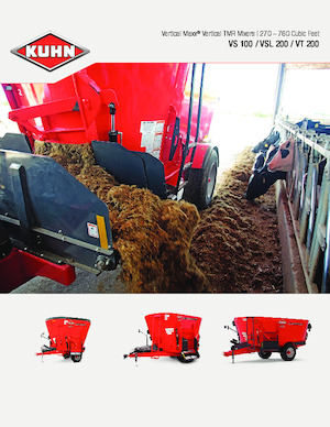 Feed mixers Kuhn VT 256