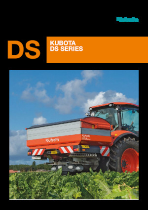 Fertiliser spreaders Kubota DSX-W Geospread 3450 