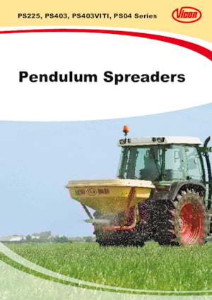 Fertiliser spreaders Vicon PS754