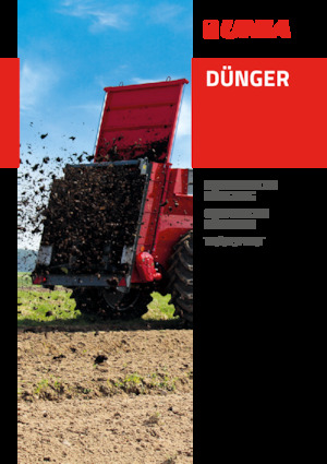 Fertiliser spreaders Unia MX 2100