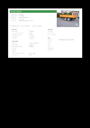 Flatbed römorkları Reisch RUTDK-105.LOF