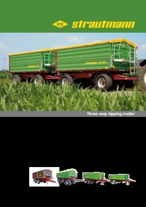 Flatbed römorkları Strautmann SEK 572