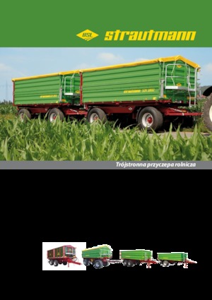 Flat bed trailers Strautmann SEK 572